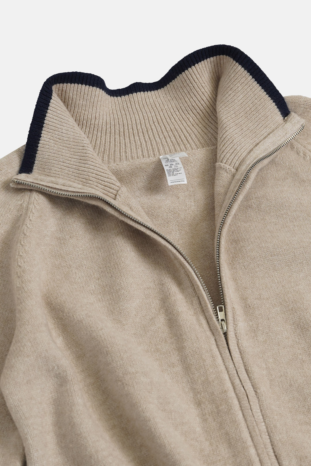 Bougie Full Zipper Sweater