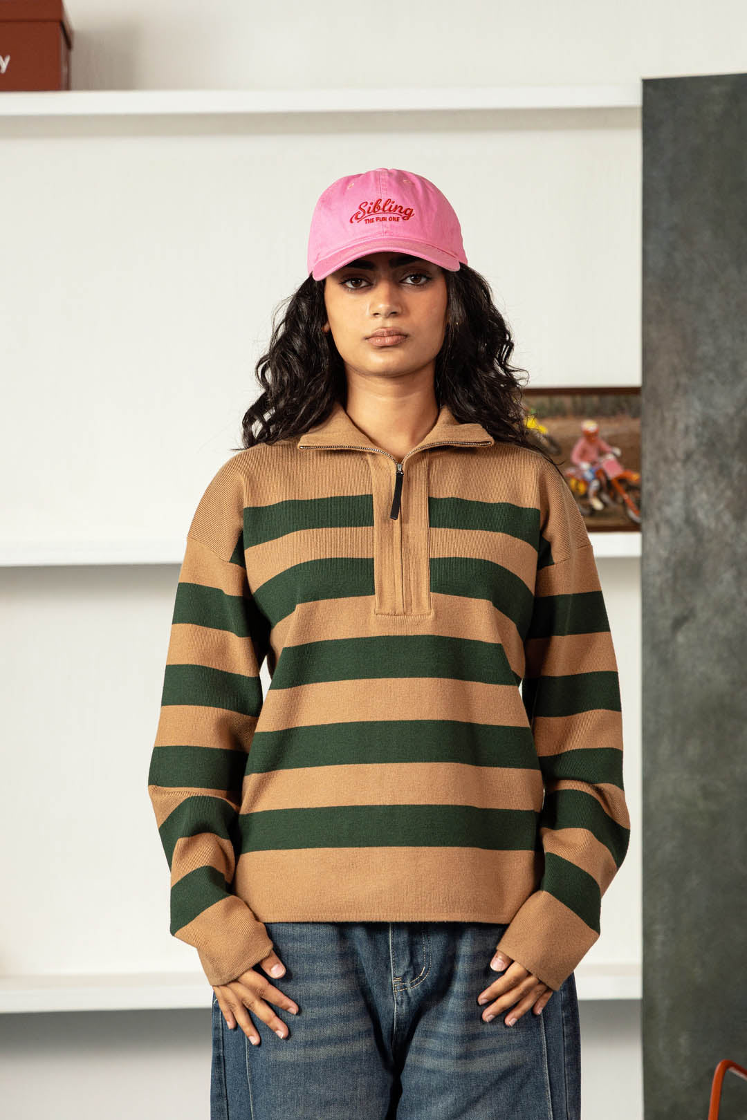 Image of Striped Nautica Jumper