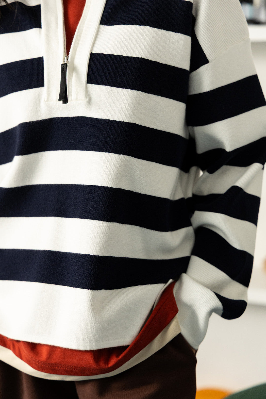Image of Striped Nautica Jumper