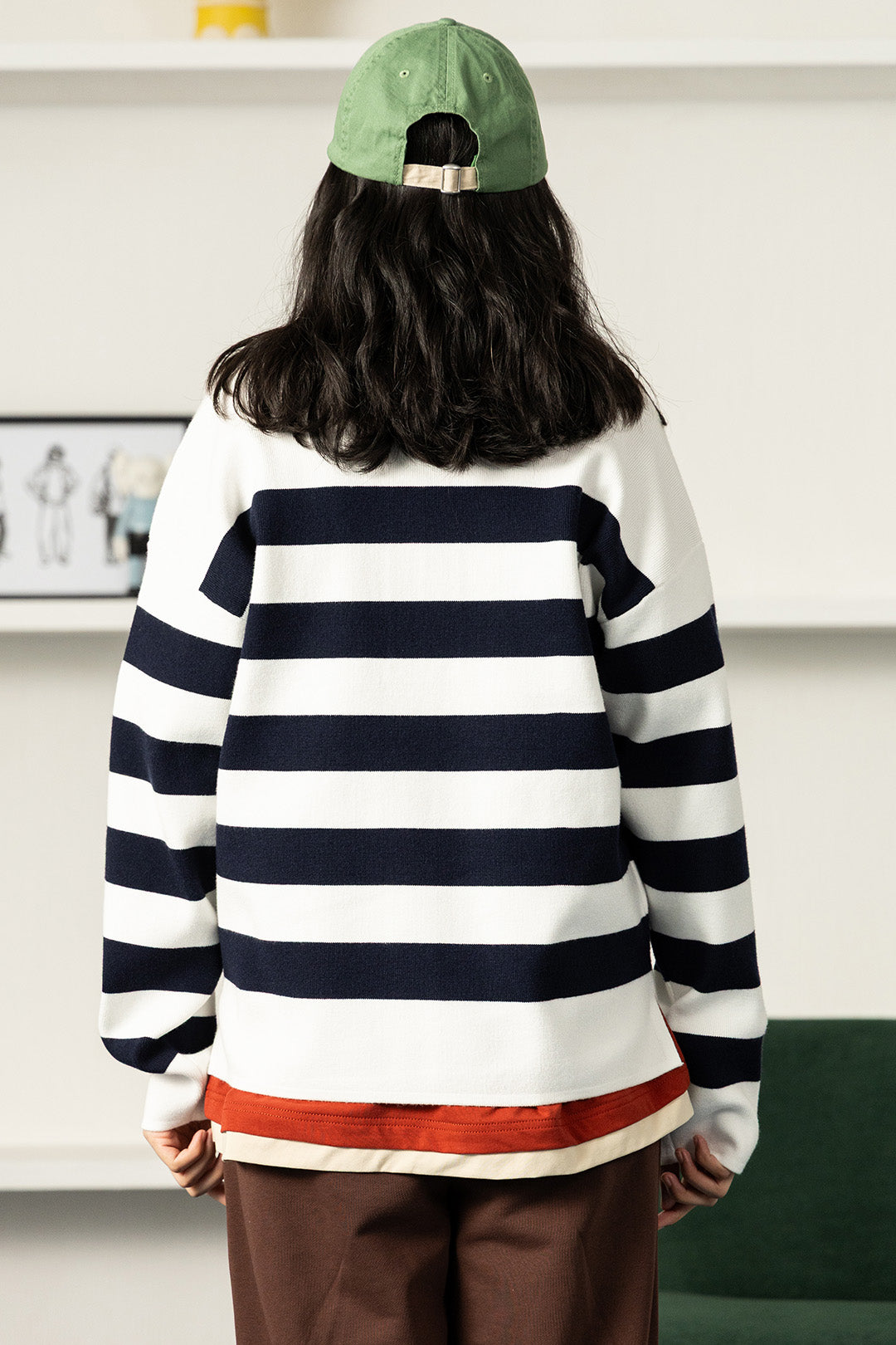 Image of Striped Nautica Jumper