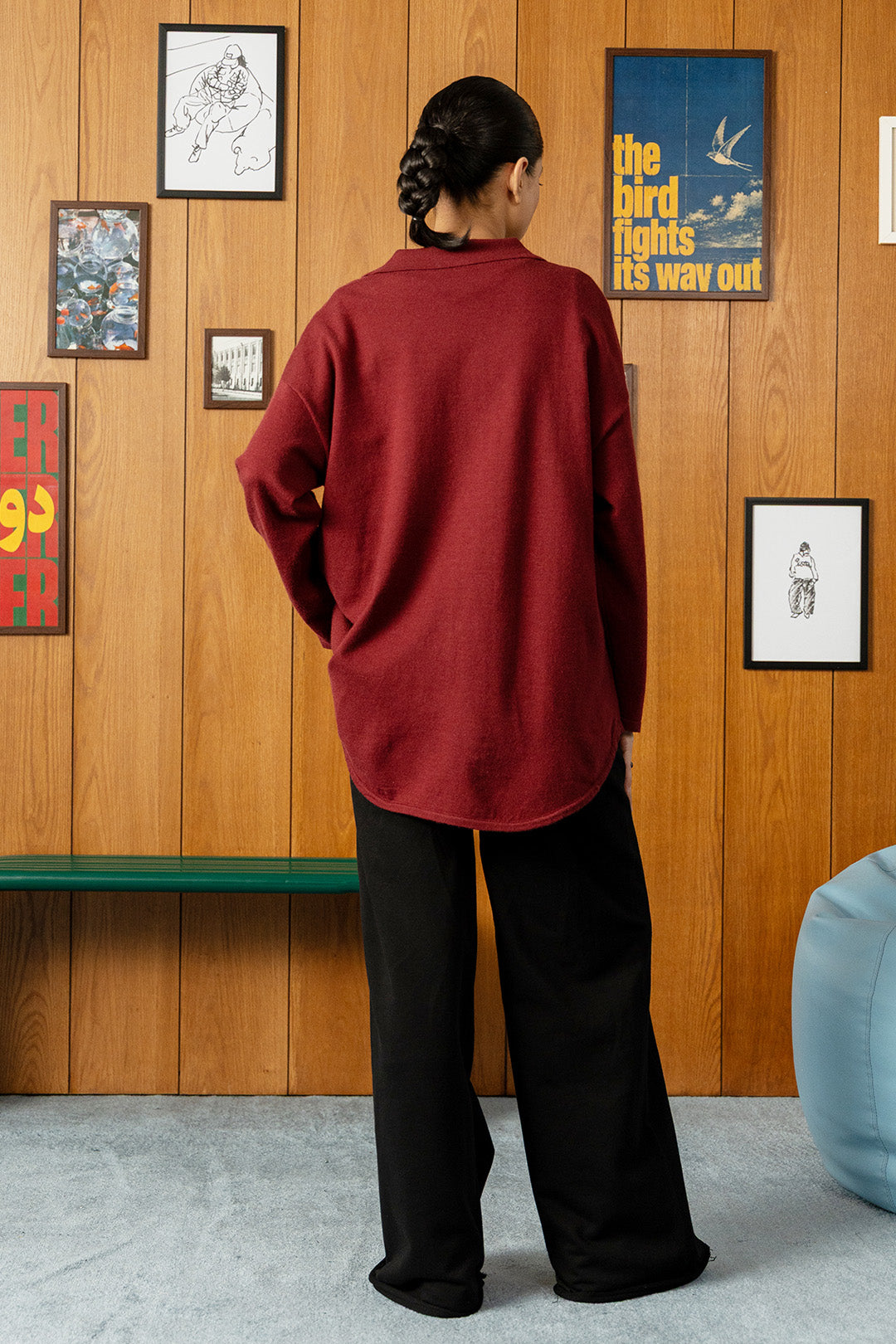 Lightweight Zipper Sweater