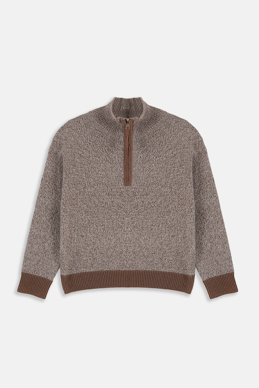 Mock Jumper With Wool