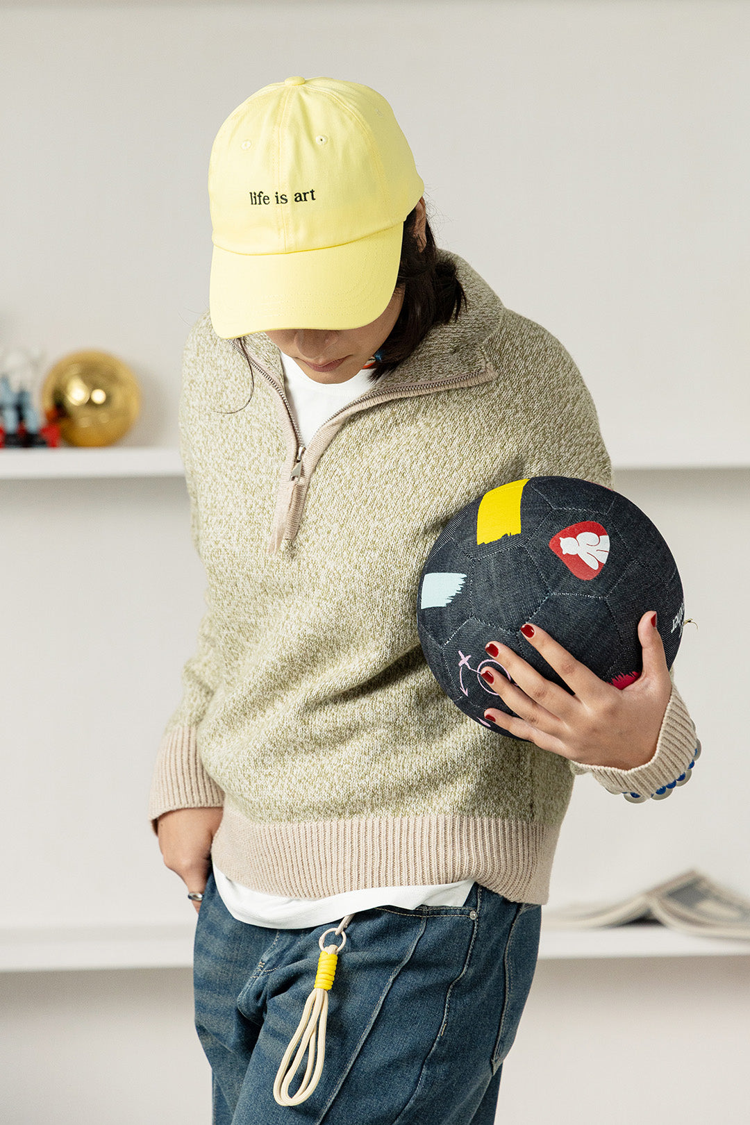 Image of Mock Jumper With Wool