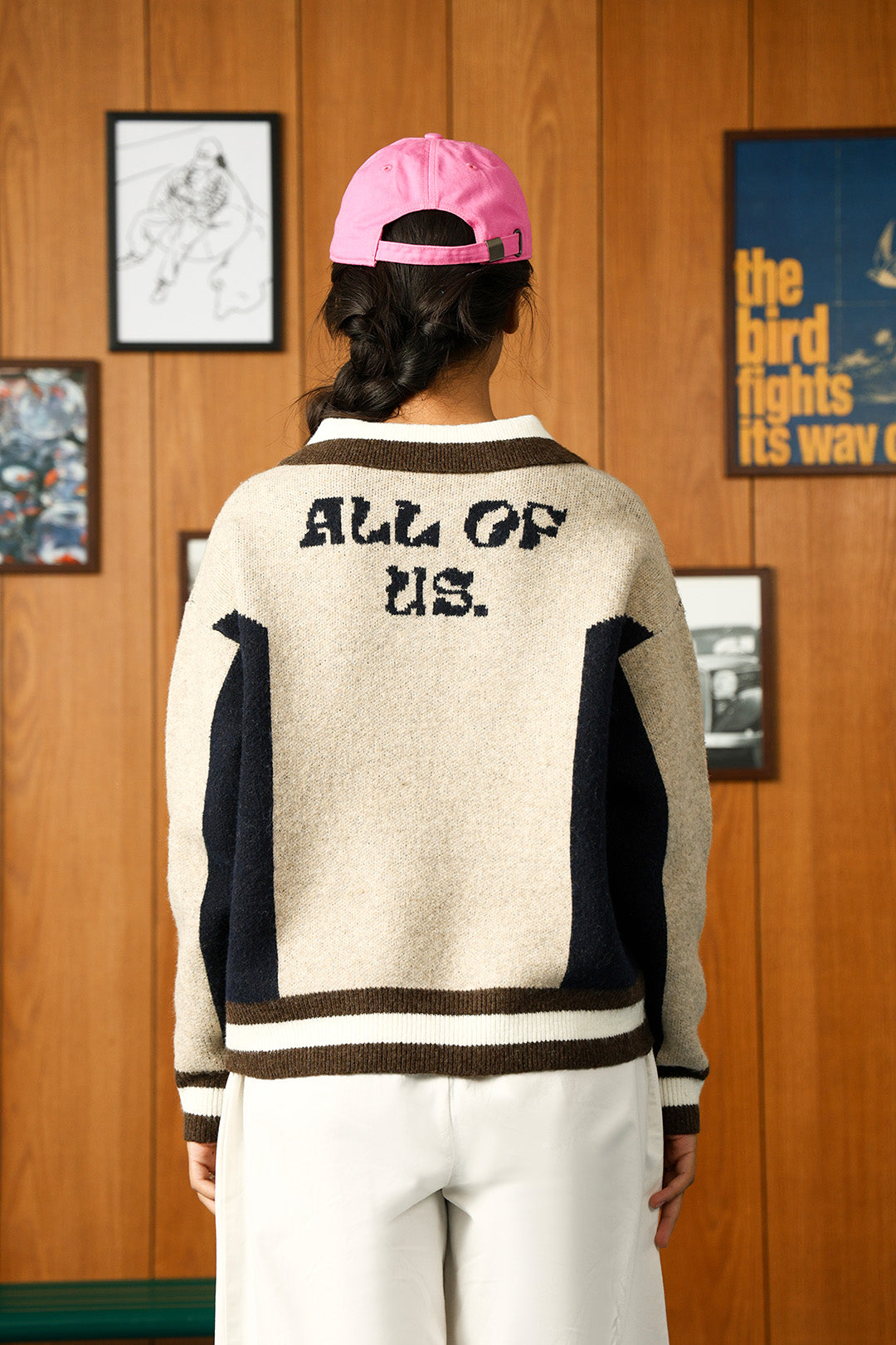 All Of Us Panelled Jumper