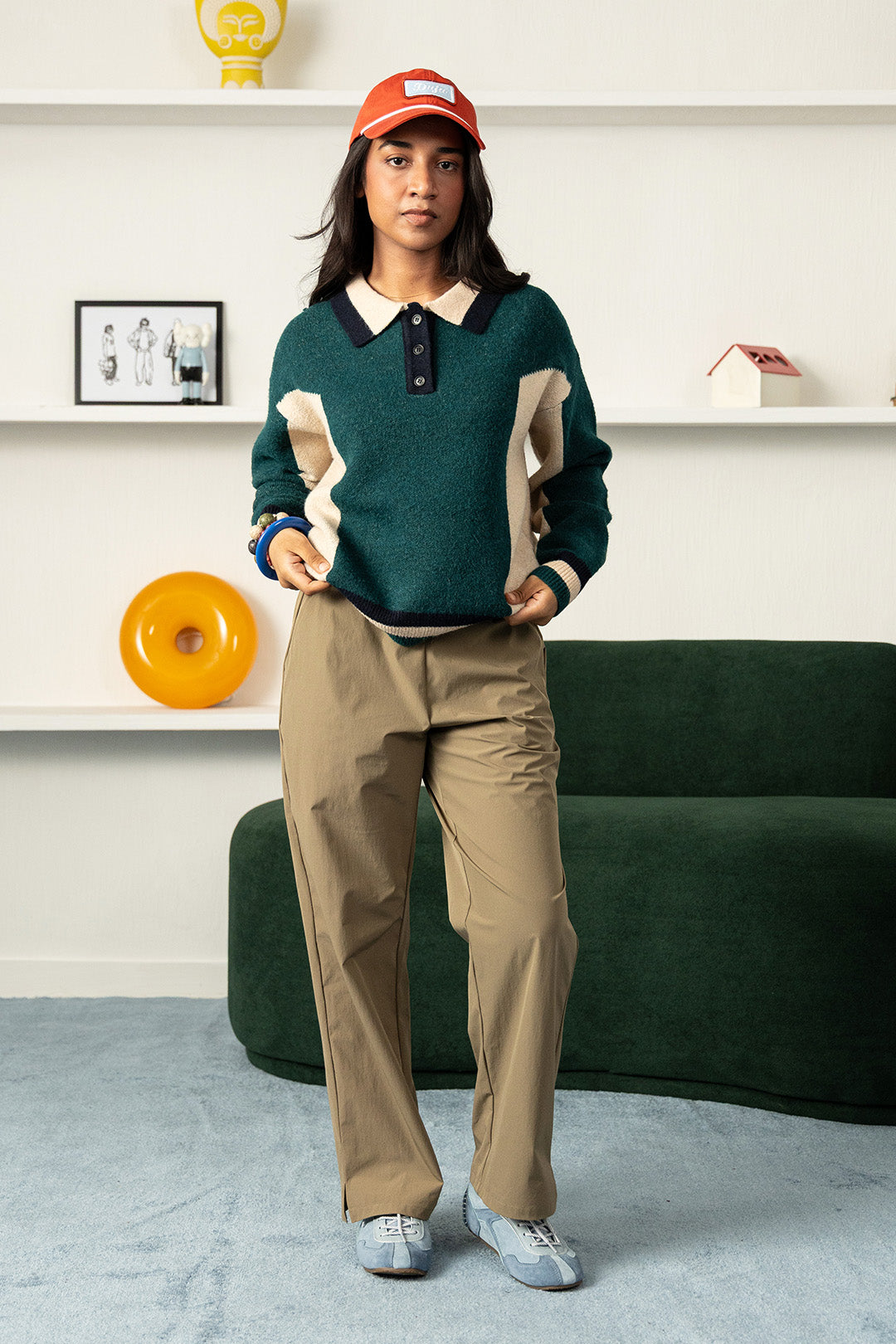 All Of Us Panelled Jumper