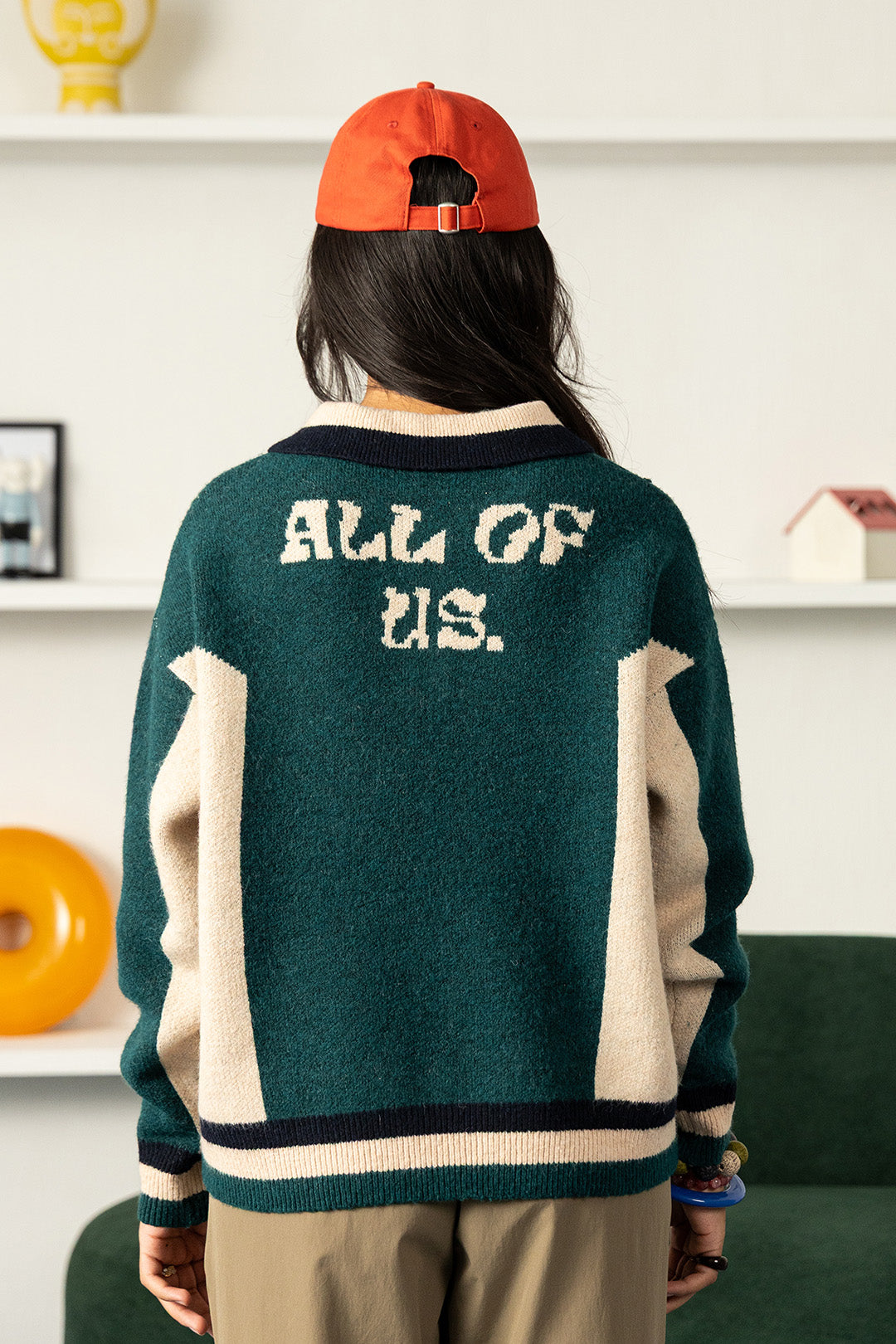All Of Us Panelled Jumper