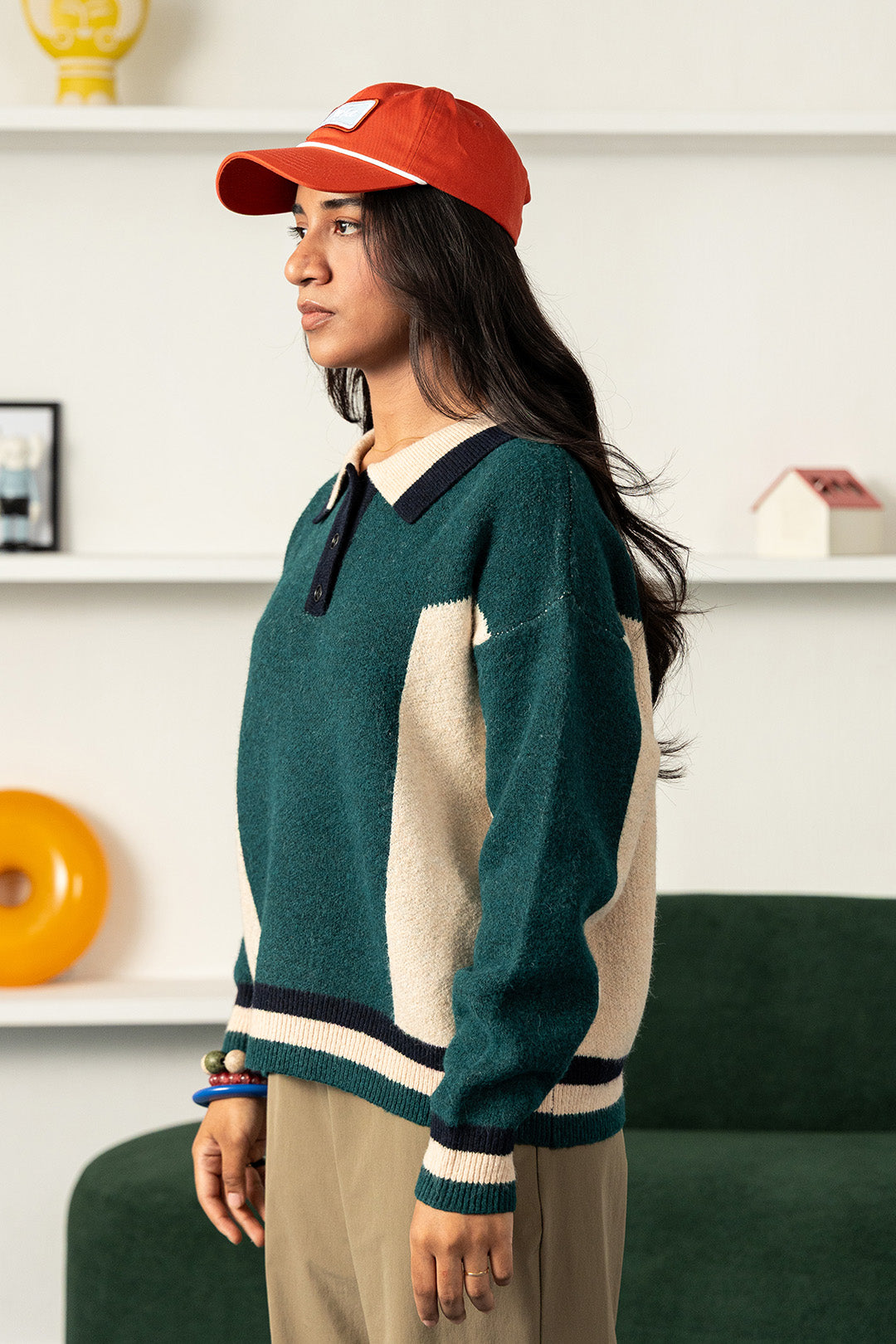 All Of Us Panelled Jumper