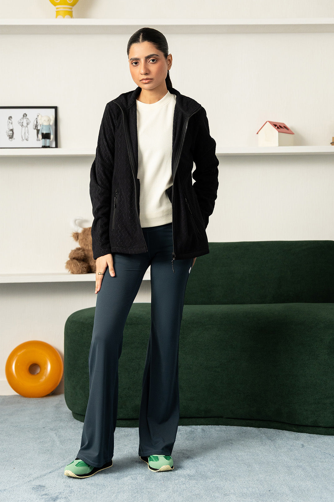 Zigzag Fleece Jacket