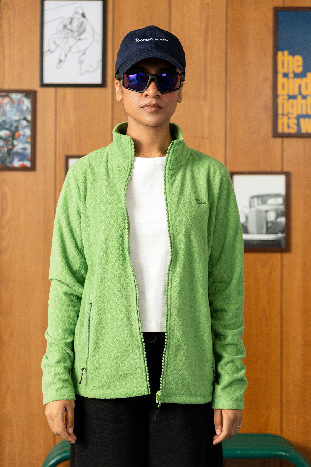 Zigzag Fleece Jacket