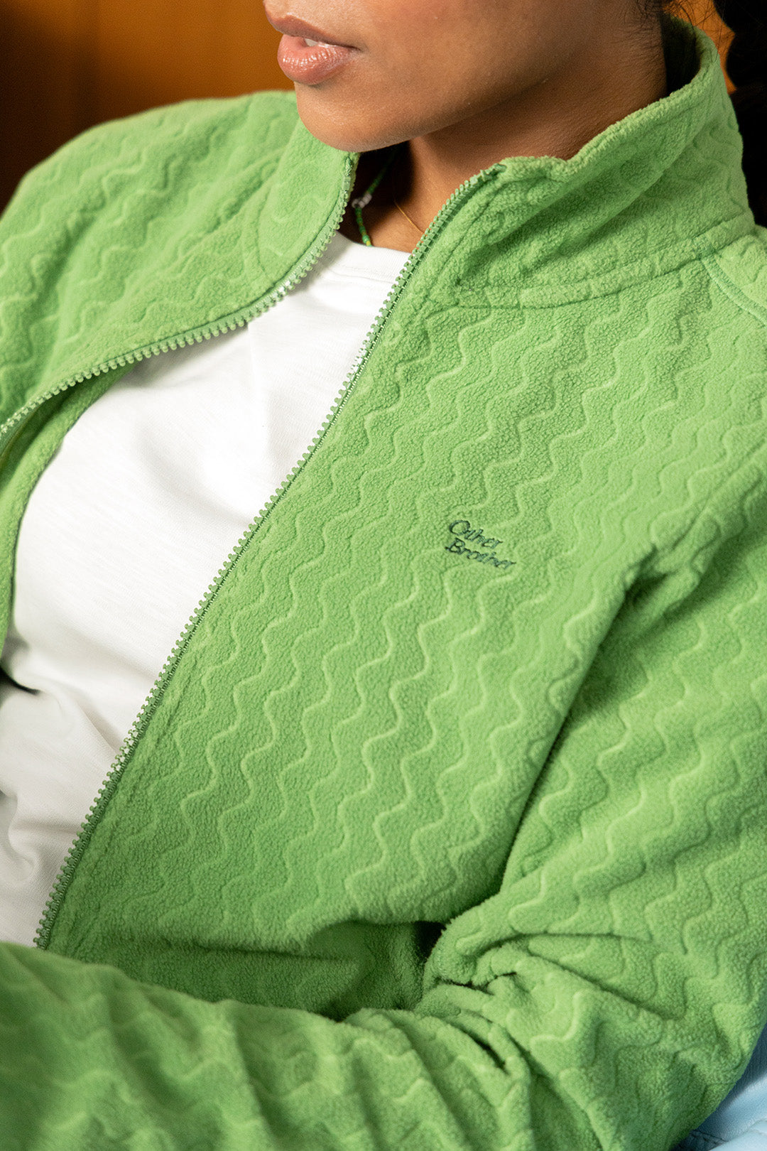 Zigzag Fleece Jacket
