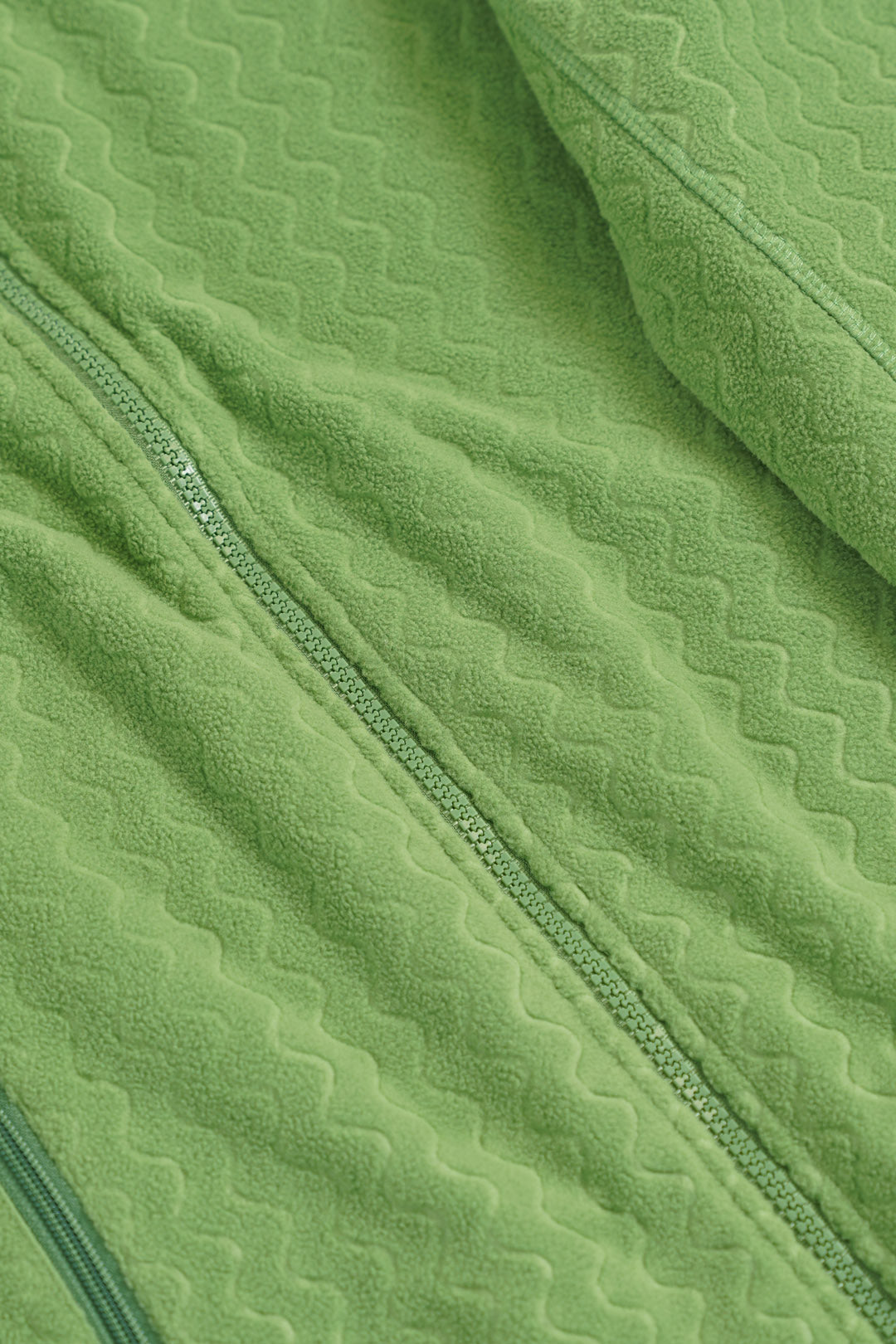 Image of Zigzag Fleece Jacket