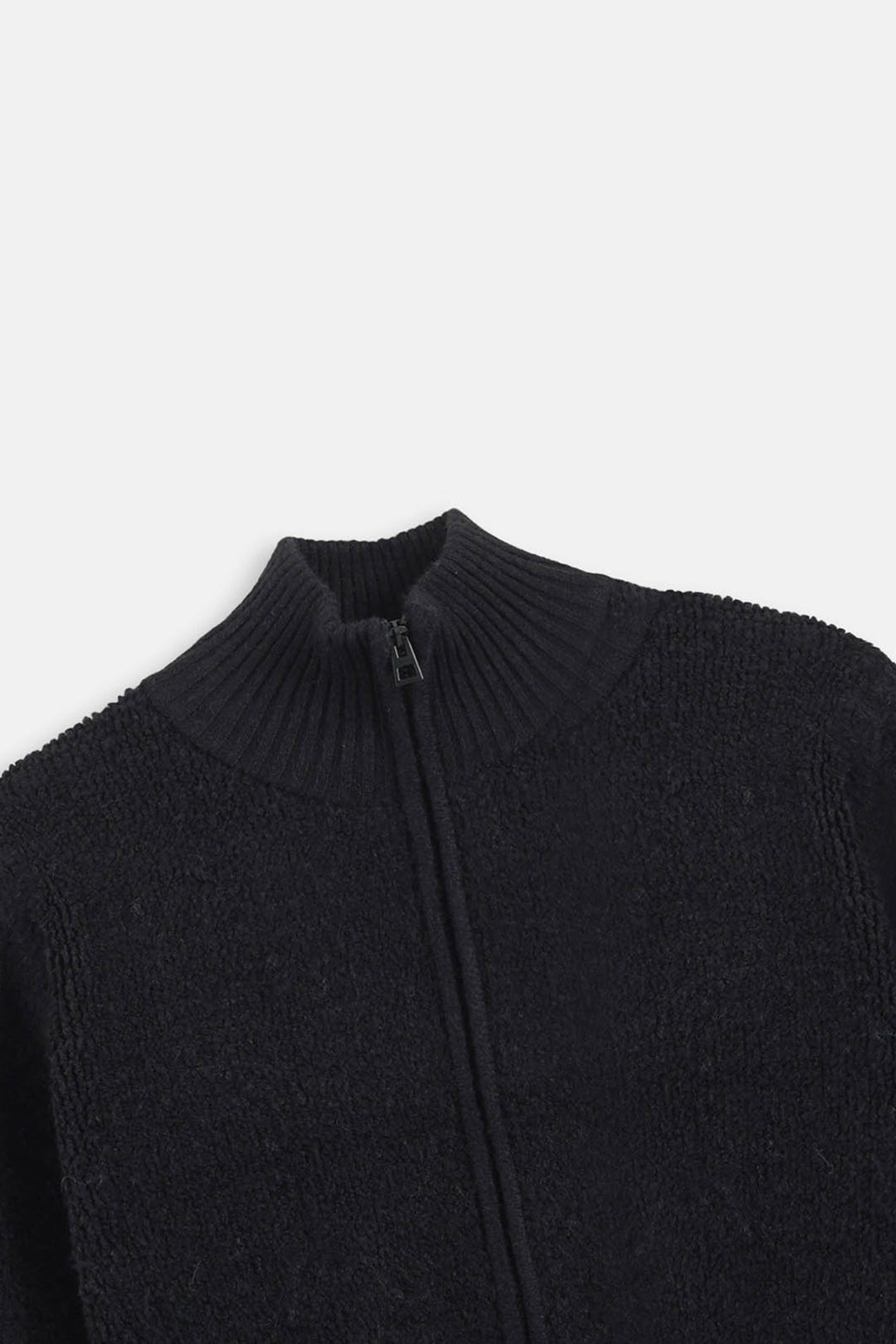 Image of Plushy Zipper Sweater