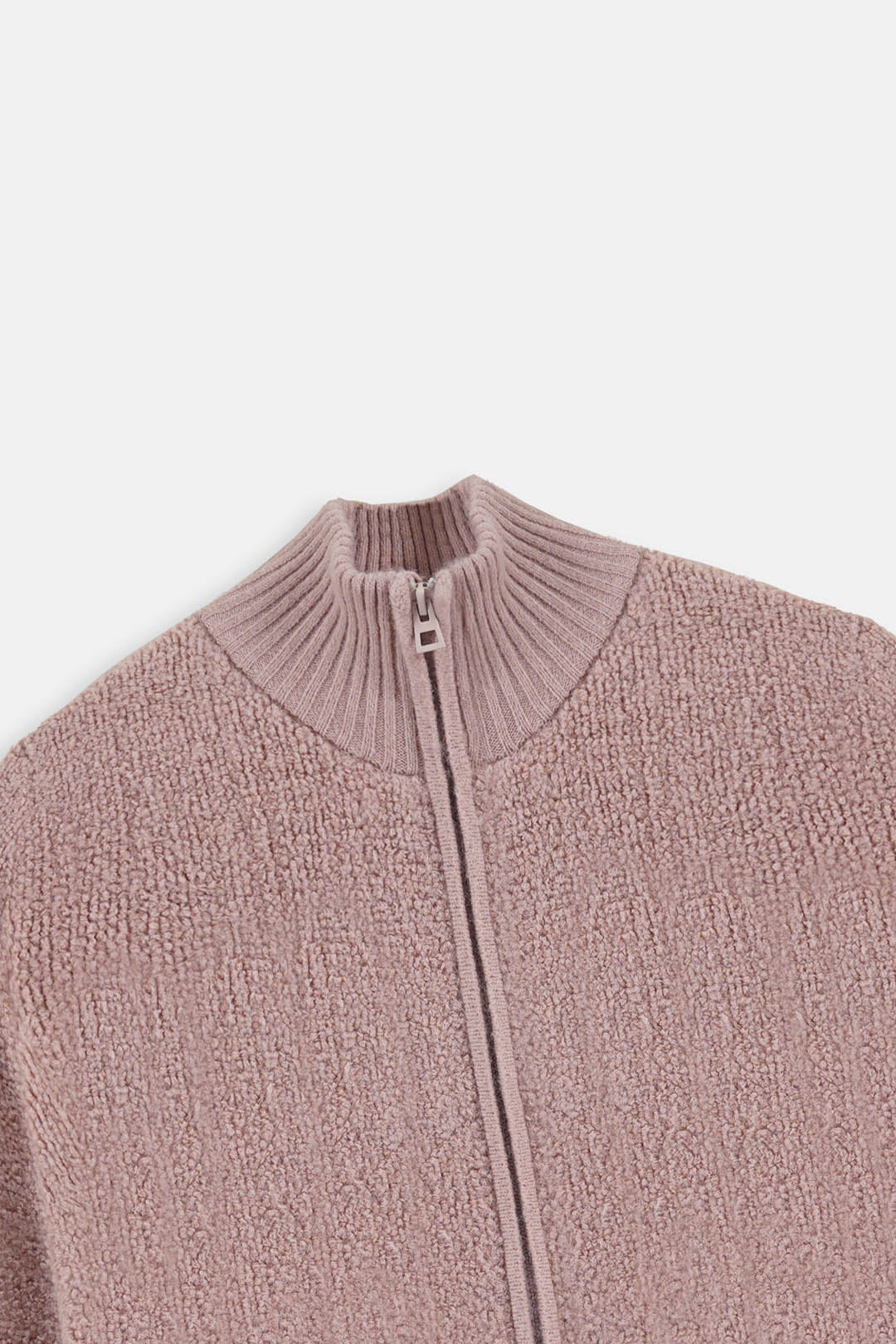 Image of Plushy Zipper Sweater