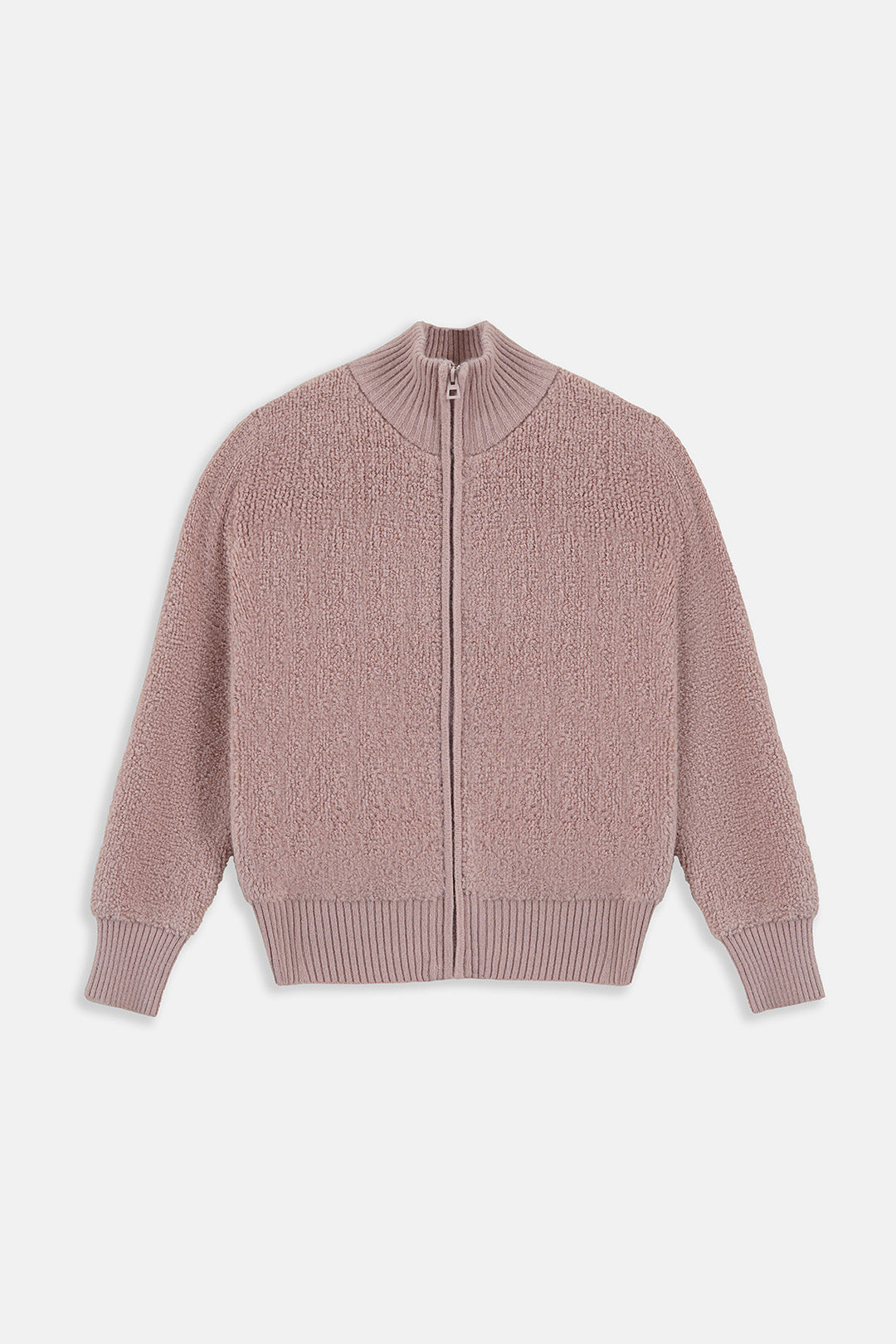 Image of Plushy Zipper Sweater
