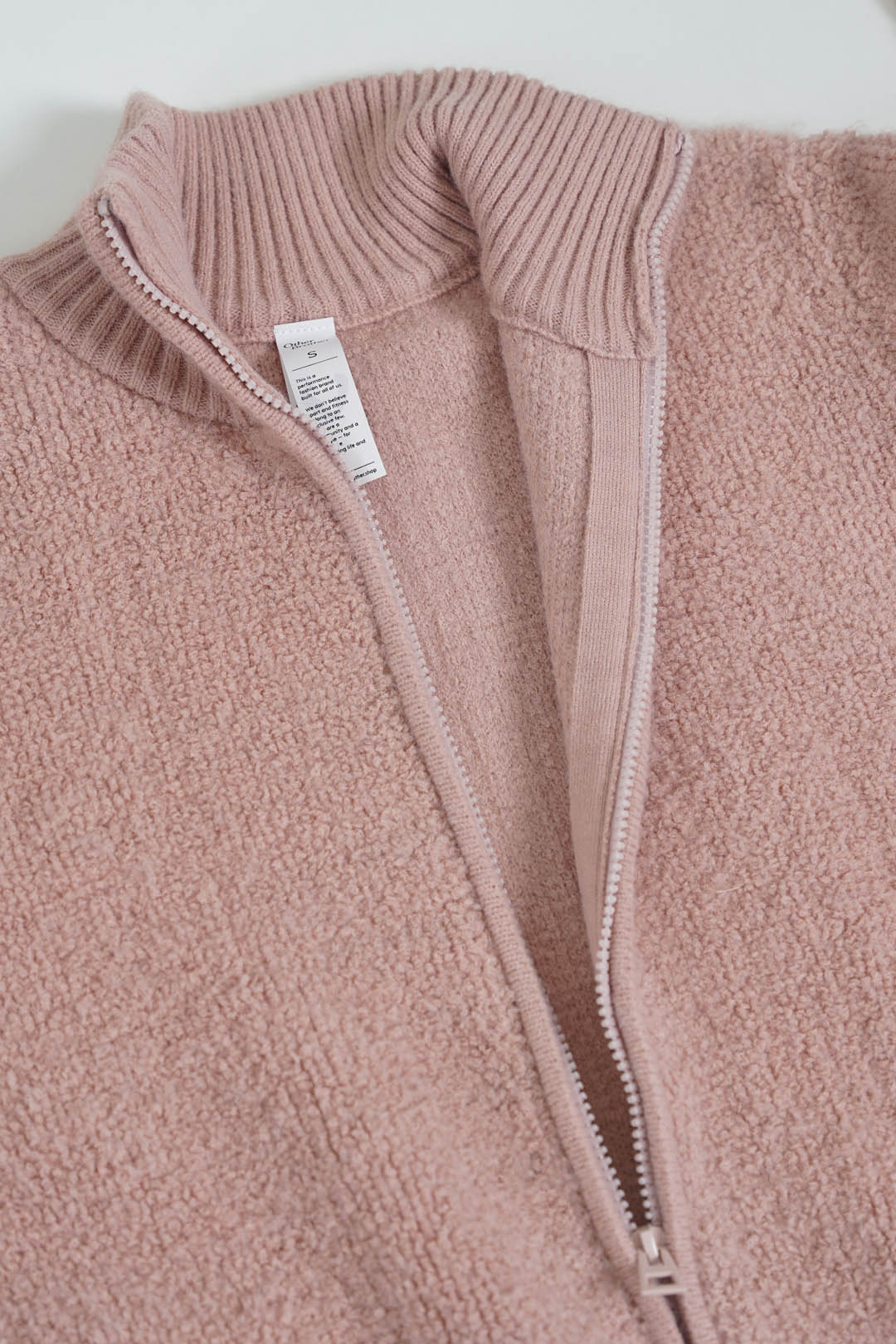 Image of Plushy Zipper Sweater