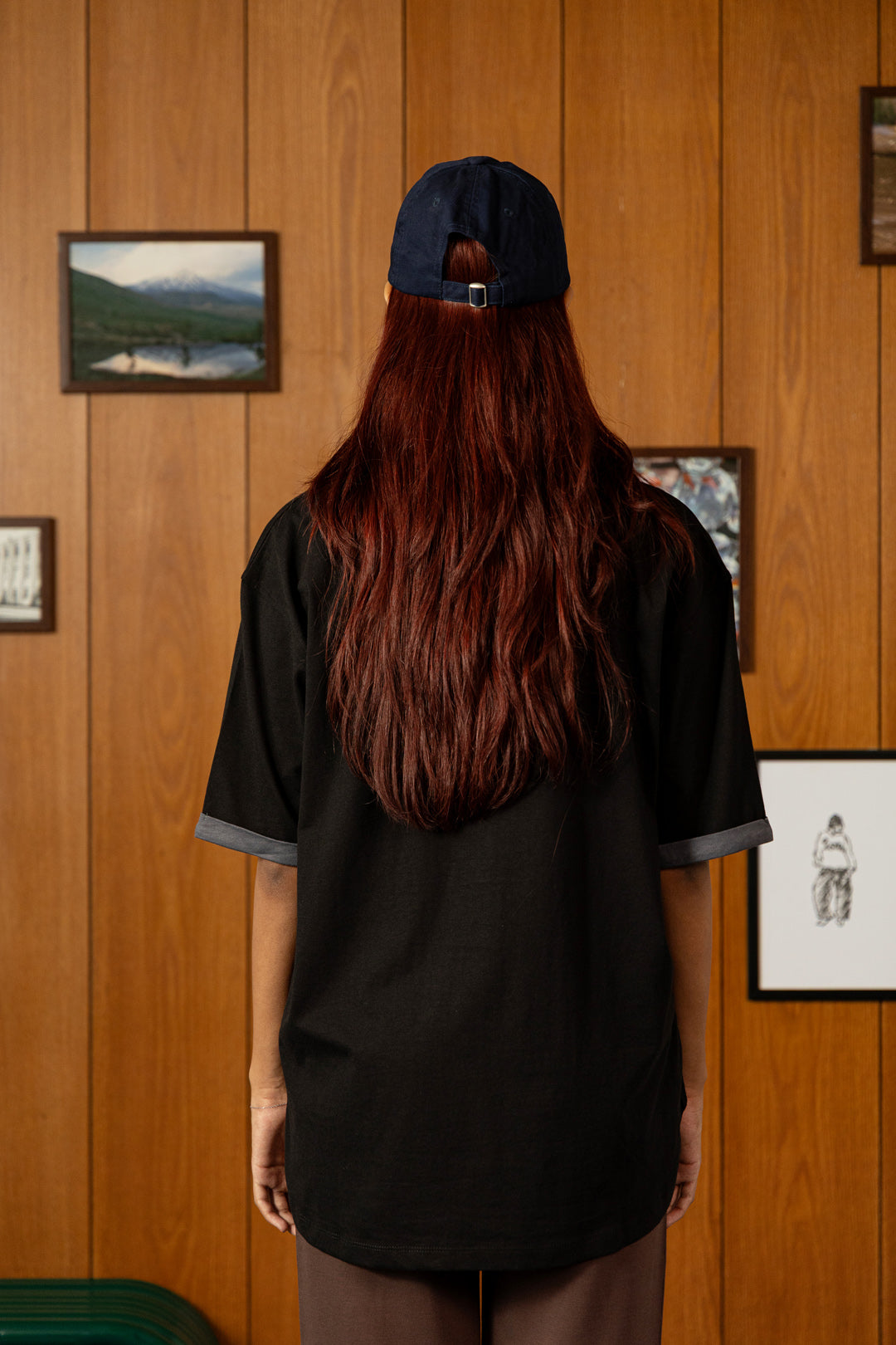 Image of Loose Girl Contrast Tee