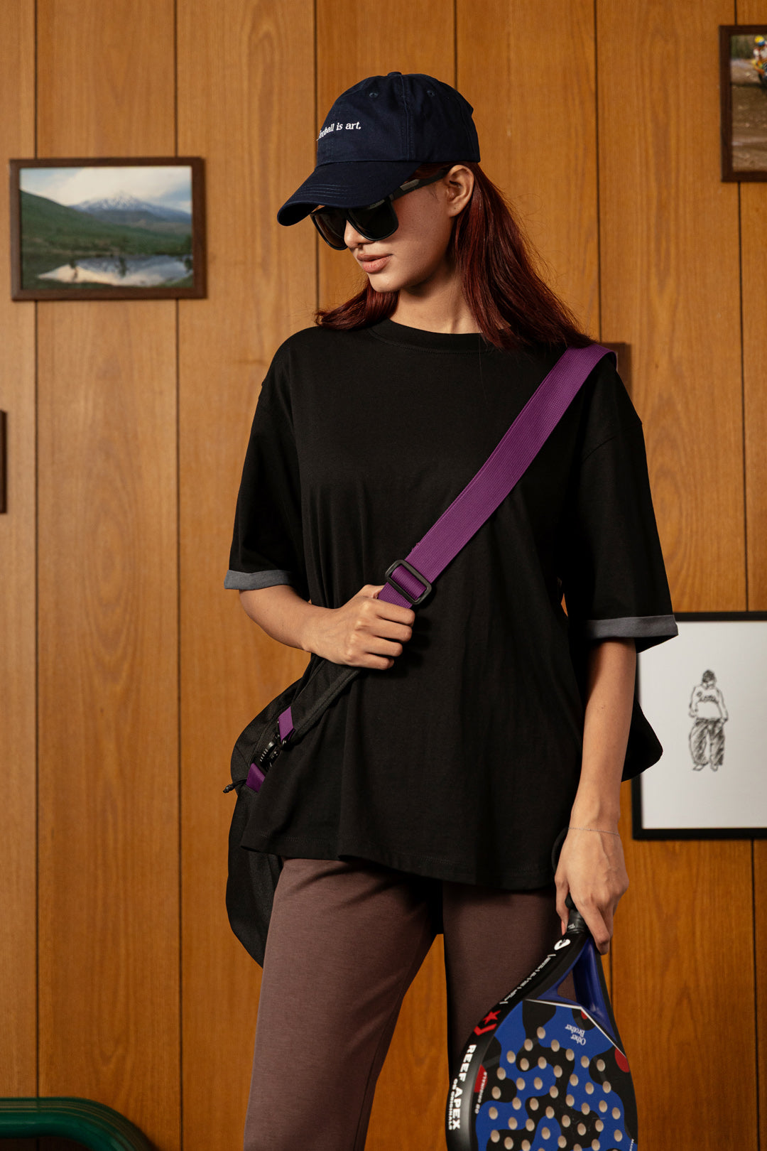 Image of Loose Girl Contrast Tee