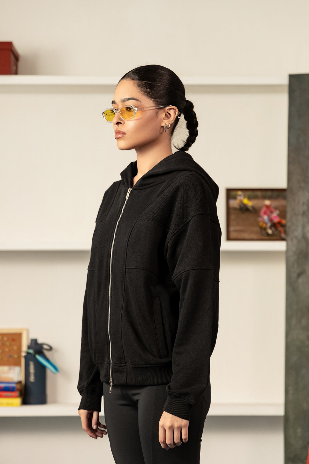 Image of Race Day Girl Zipper