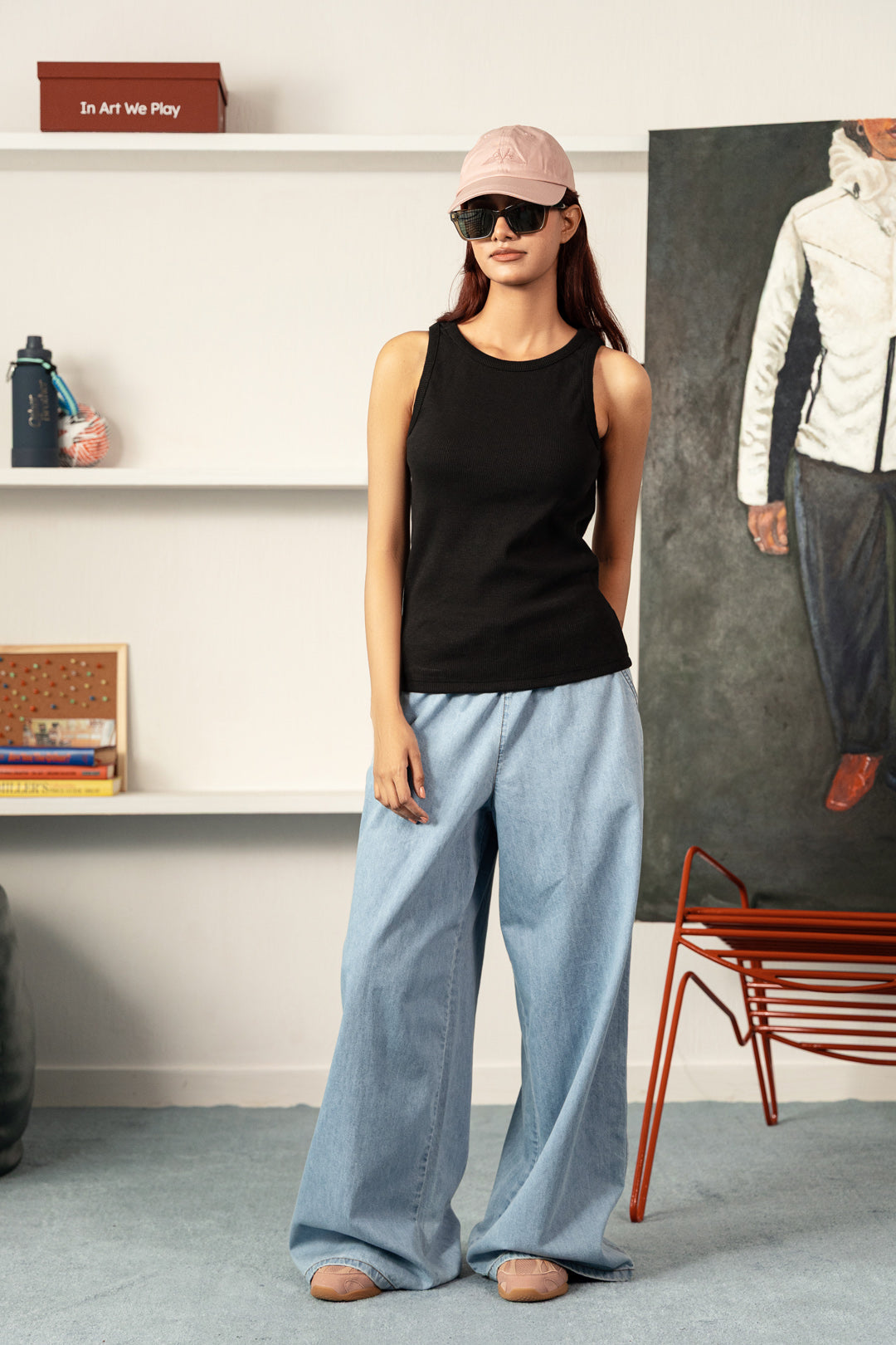Easygoing Ribbed Tank