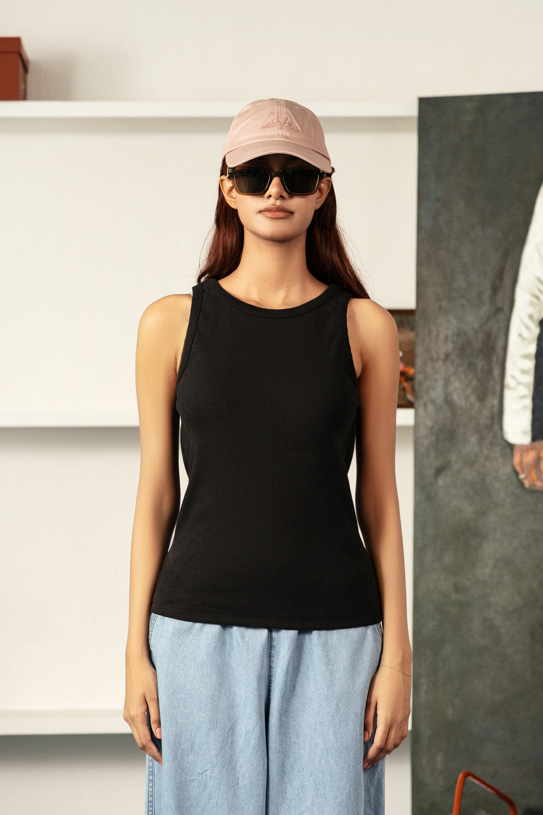 Easygoing Ribbed Tank