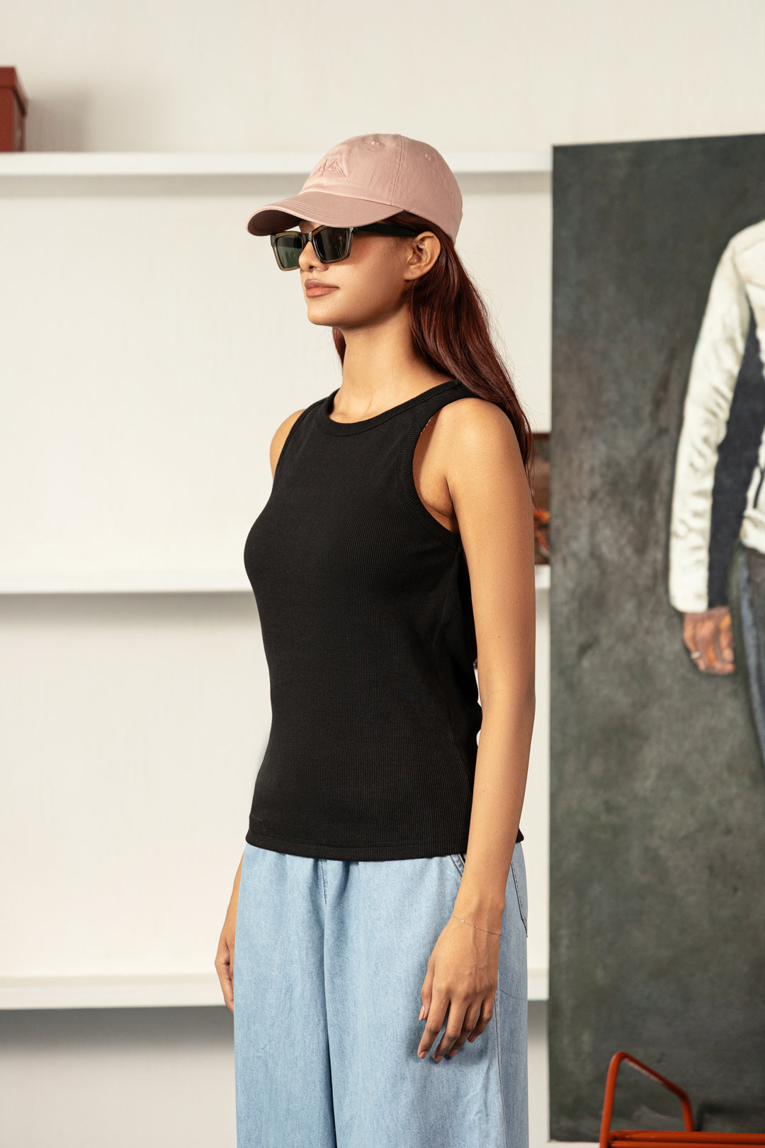 Easygoing Ribbed Tank