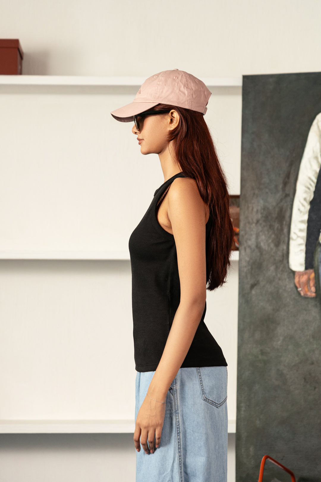 Easygoing Ribbed Tank