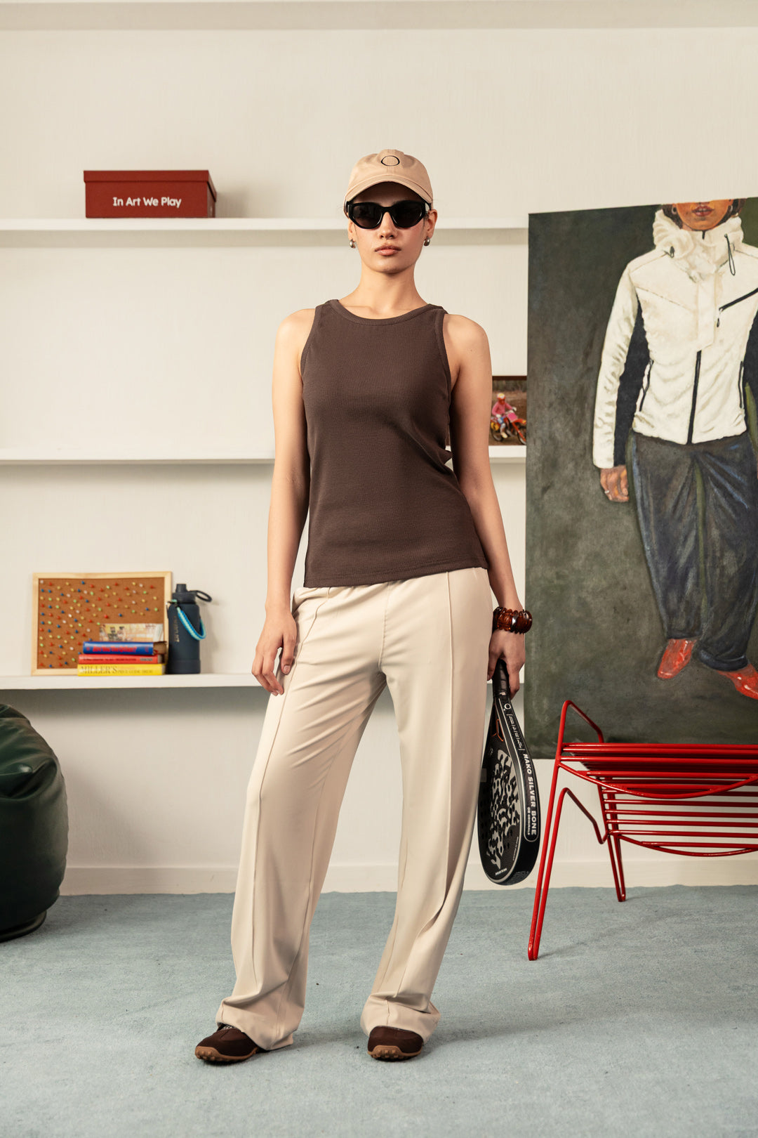 Easygoing Ribbed Tank