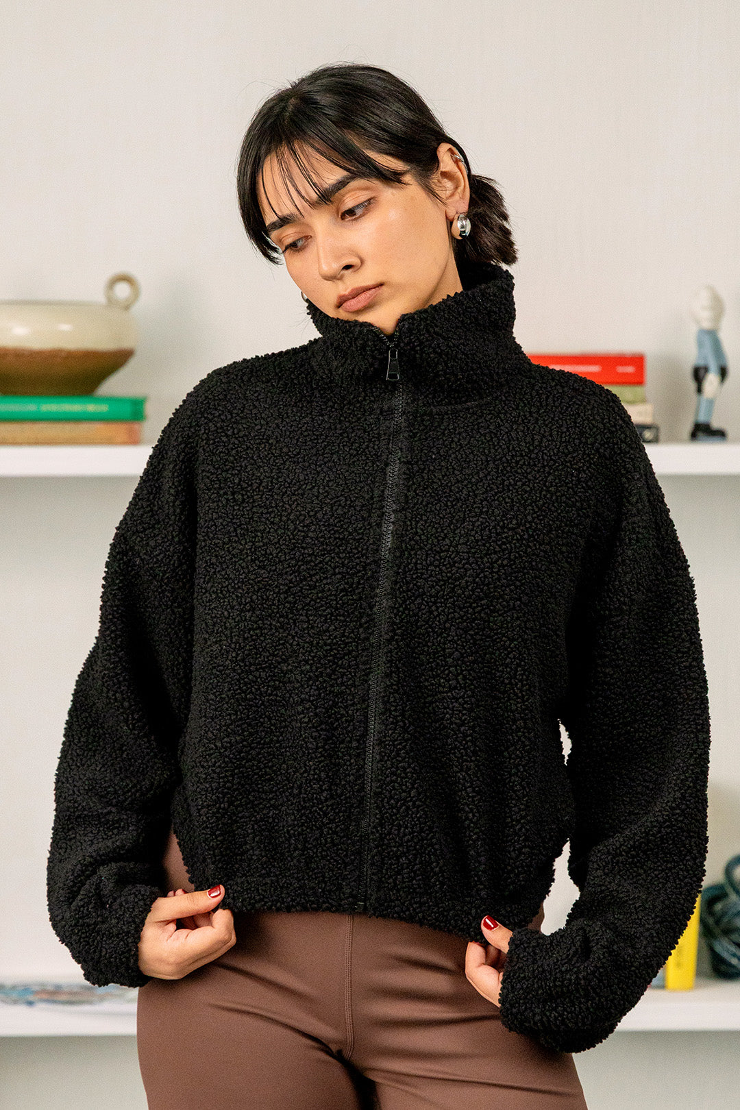 Image of Yoga Girl Fluffy Zipper