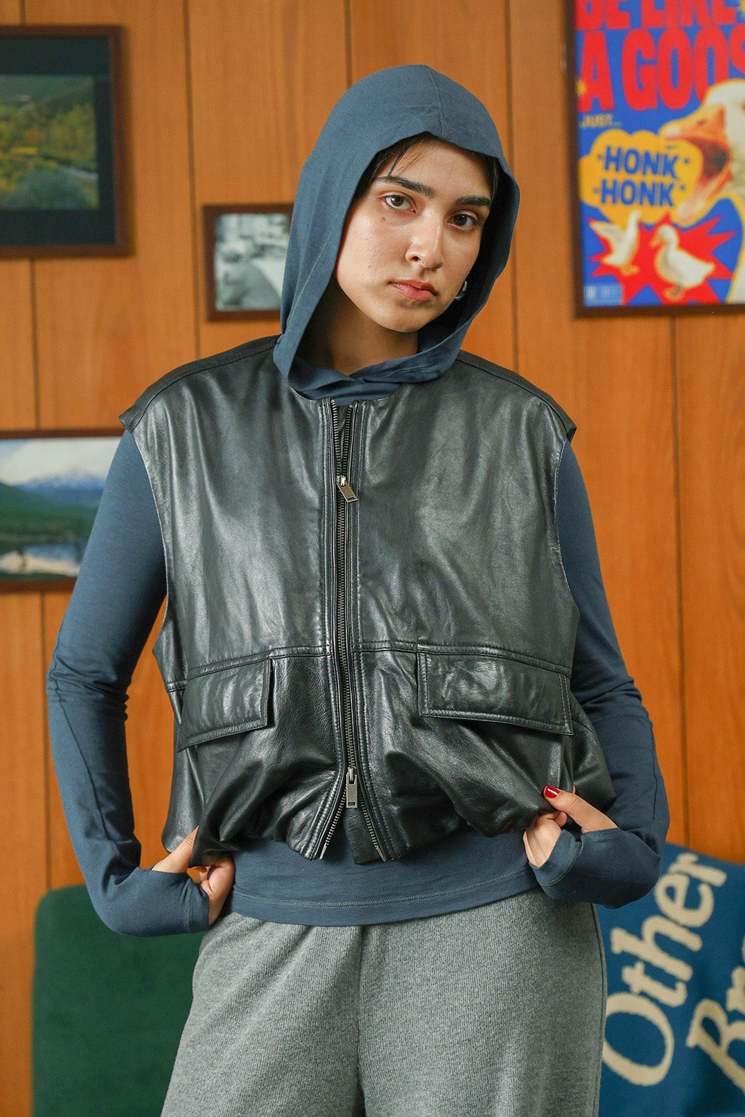 Storyteller Leather Vest