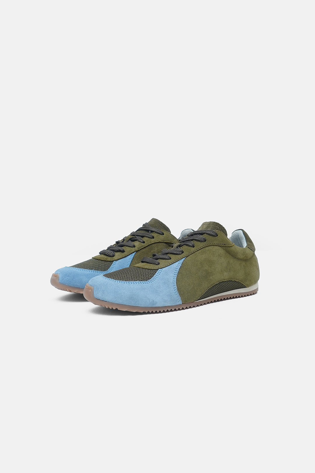 Low-Top Suede Trainers